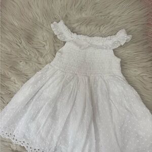 Cat & Jack White One Shoulder Sundress